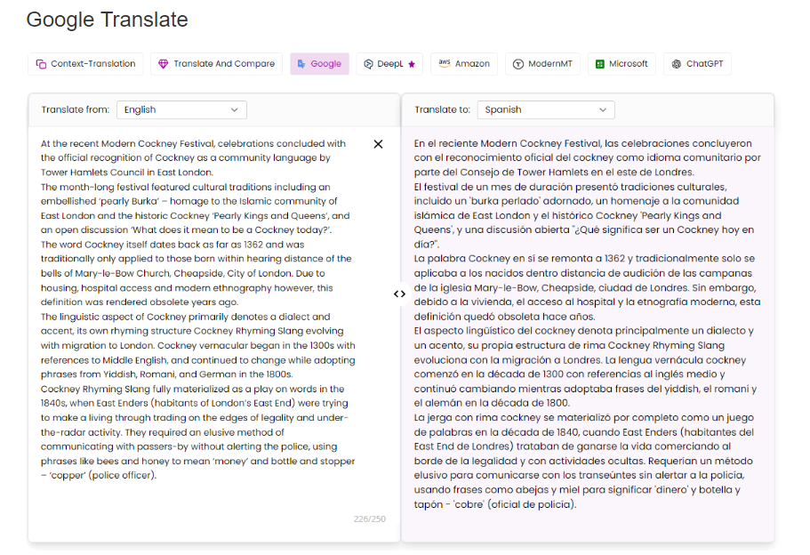 AWS Translate vs Google Translate: A Comprehensive Comparison